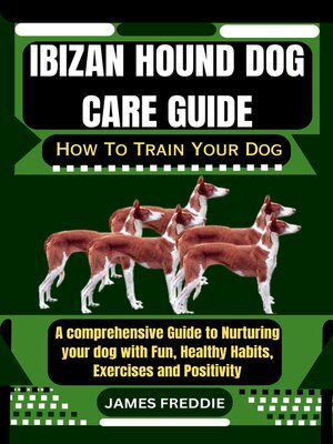 cover image of Ibizan Hound dog care guide
